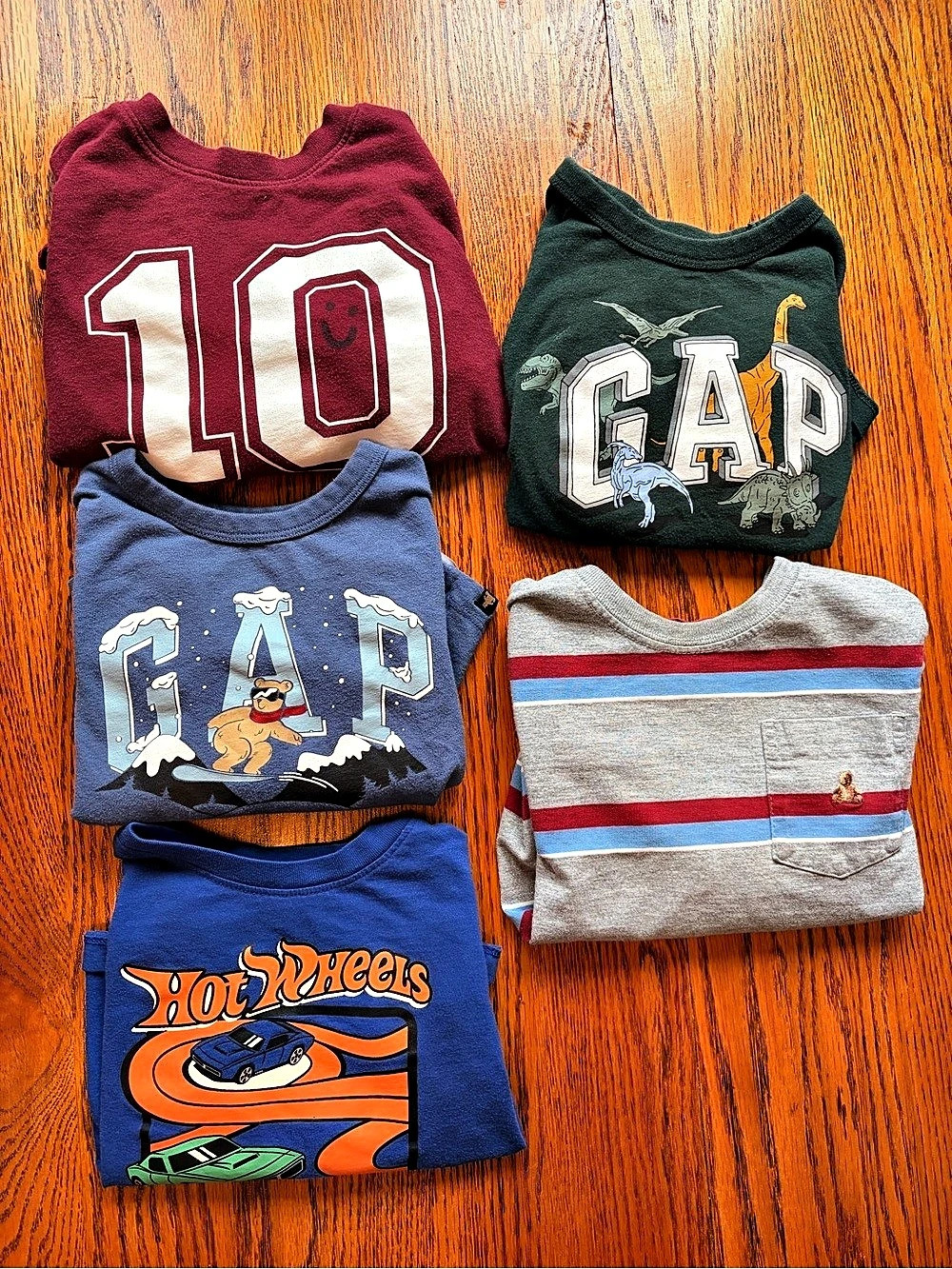 GAP Boys Long Sleeve Shirt Lot 2T
